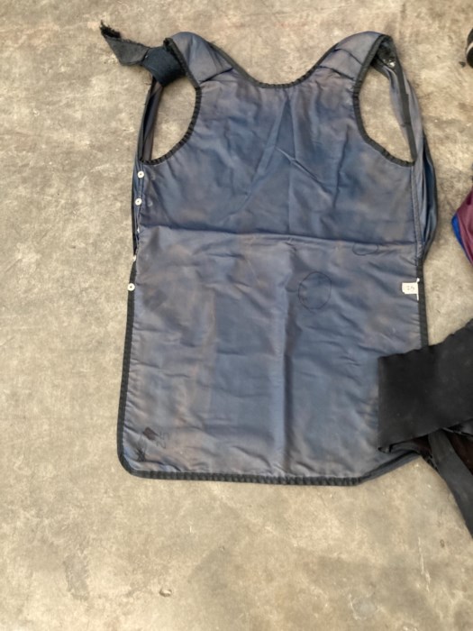 (1) Cart of X Ray Vest for sale