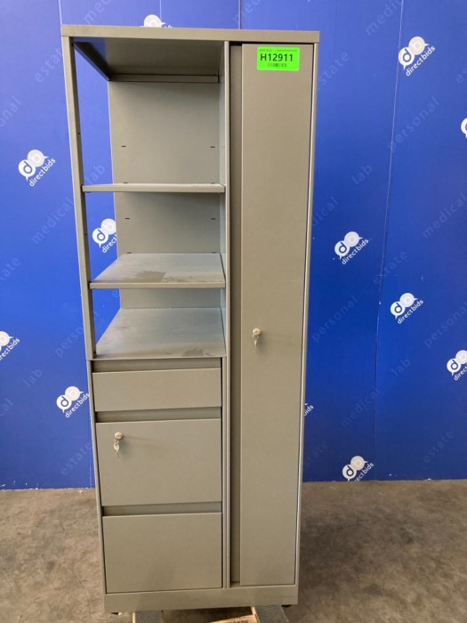 (1) File unit with Coat Rack for sale