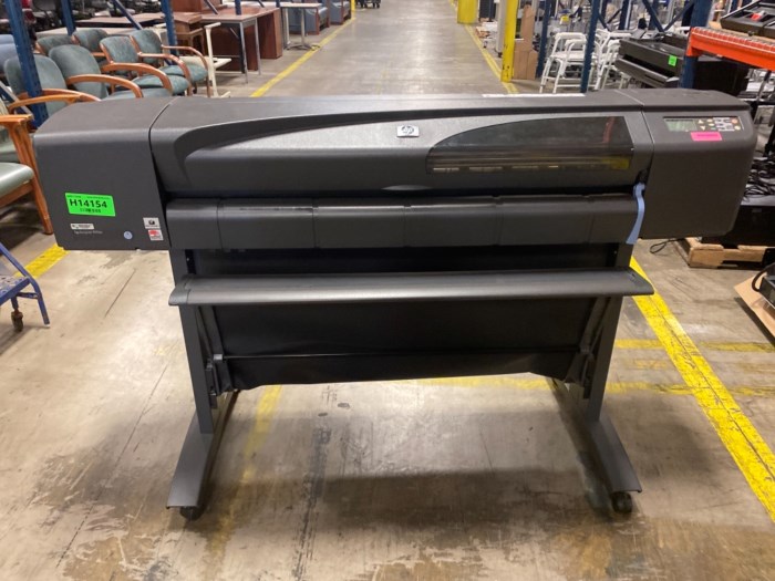 (1) HP Designjet 800ps for sale