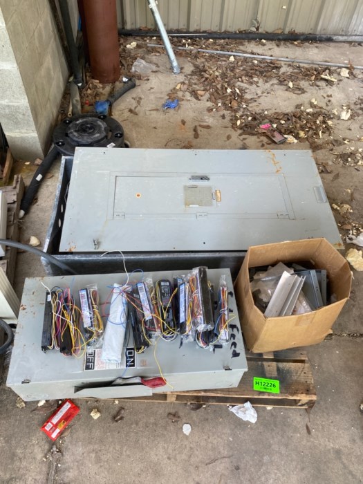 (1) Lot of Assorted Electrical Equipment for sale