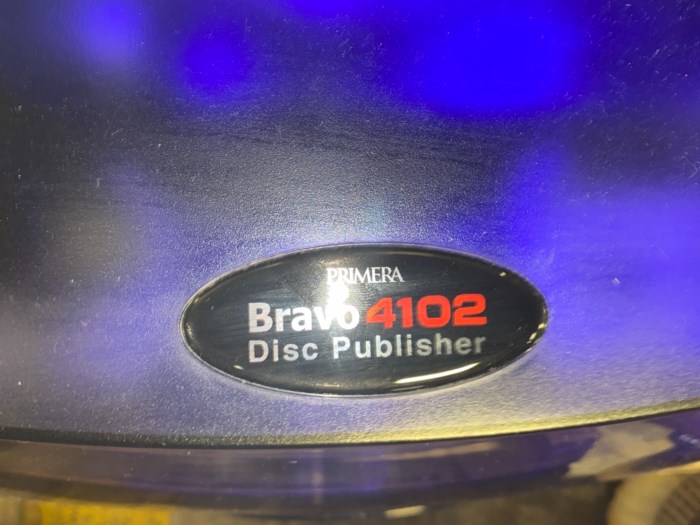 (1) Primera Bravo 4102 Disc Publisher for sale