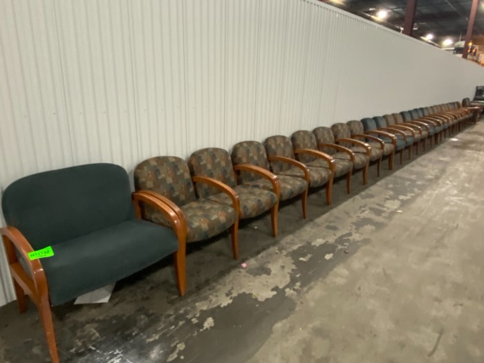 (16) Assorted Waiting Room Chair for sale
