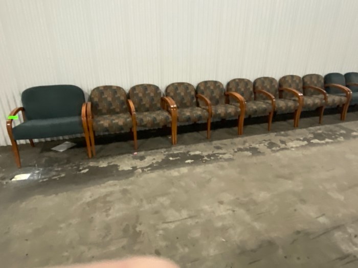 (16) Assorted Waiting Room Chair for sale