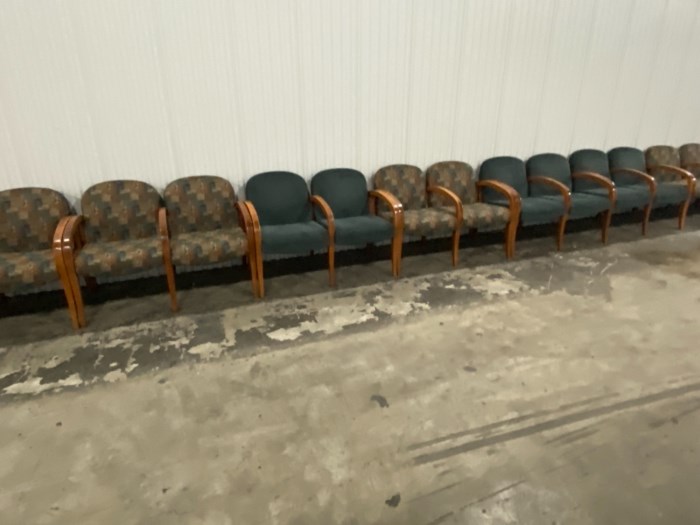 (16) Assorted Waiting Room Chair for sale