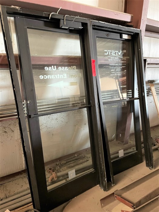 (2) Door Frames & Doors for sale