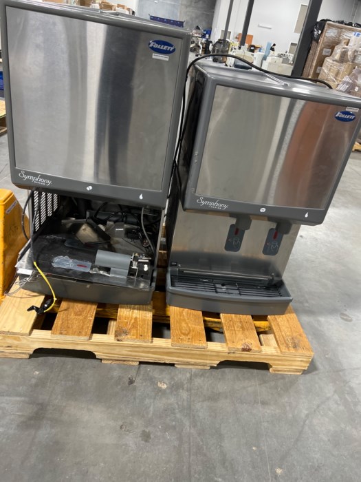(2) FOLLETT SYMPHONY SERIES ICE AND WATER MACHINES for sale