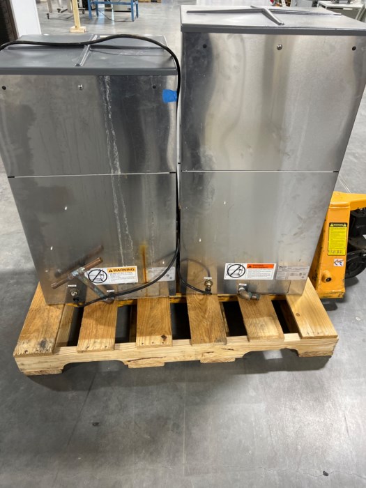 (2) FOLLETT SYMPHONY SERIES ICE AND WATER MACHINES for sale