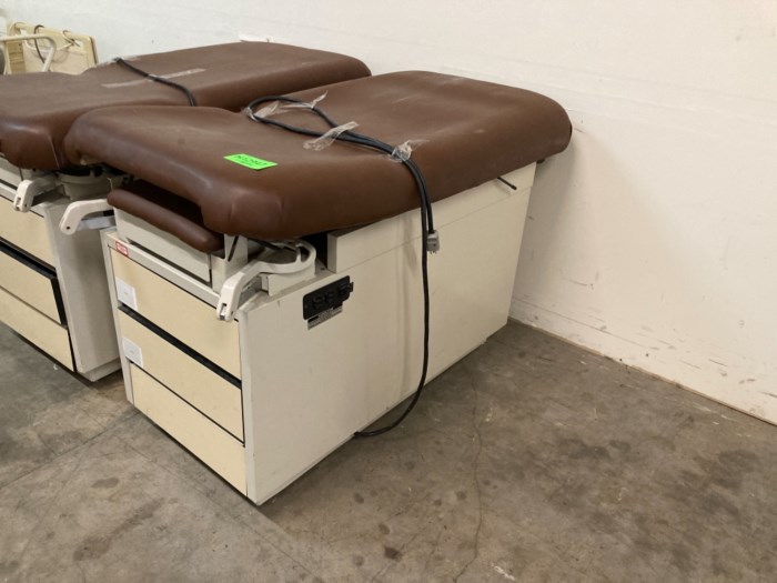 (2) Hamilton E Series Exam Tables for sale