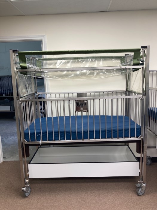 (2) Hard Manufacturing Baby Cribs for sale