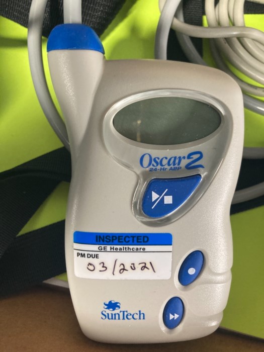 (2) Oscar 2 Sun Tec Blood Pressure Monitors for sale