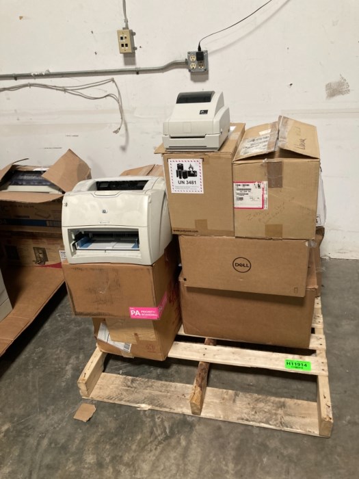 (2) Pallets of Assorted Electronics for sale