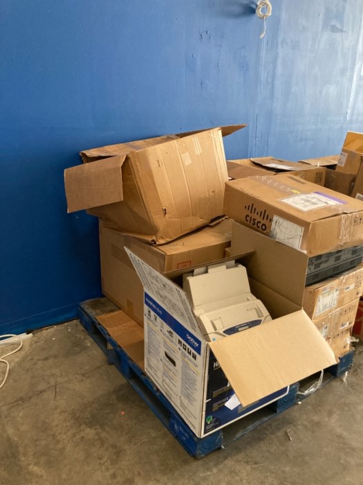 (2) Pallets of Assorted Electronics for sale