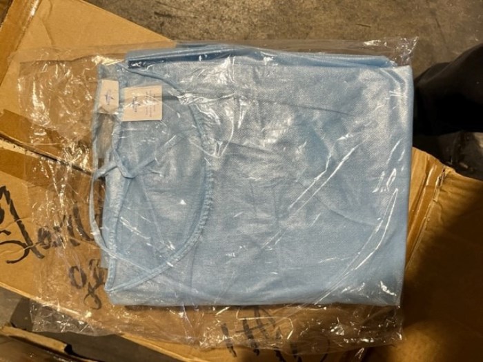 (2) Pallets of Medline Patient Gowns for sale