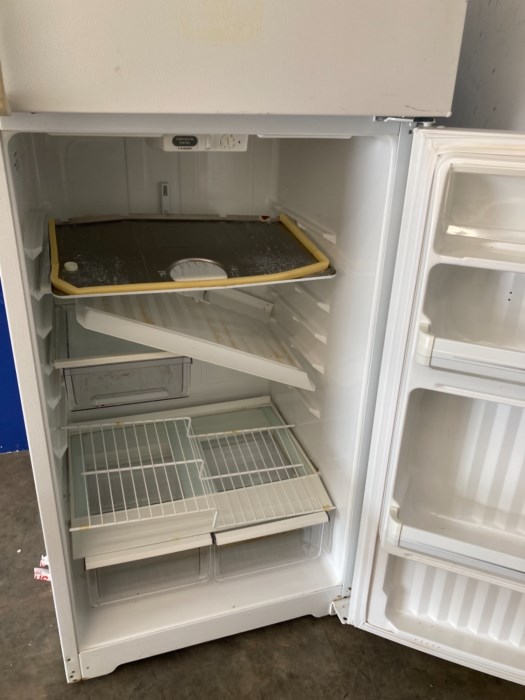 (2) Refrigerators GE and Whirlpool for sale