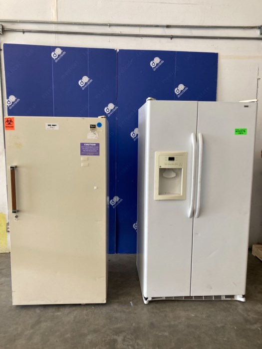 (2) Refrigerators GE and Whirlpool for sale