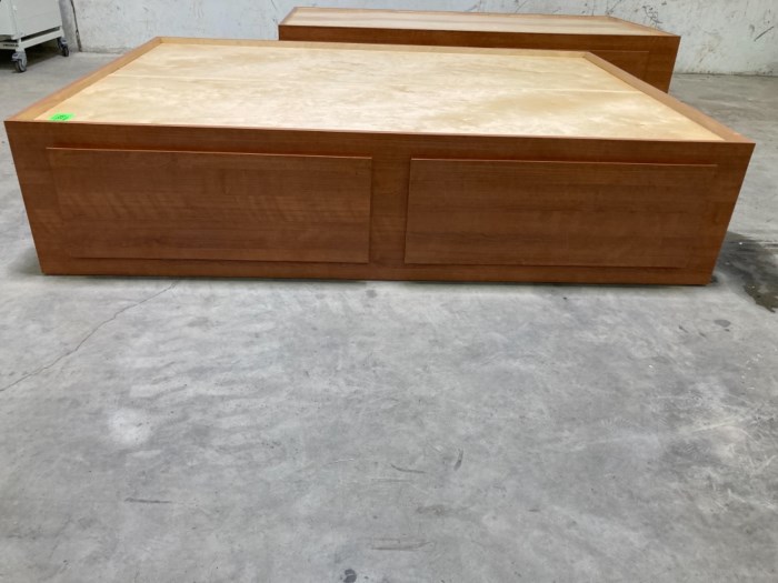 (2) Wooden Beds for sale