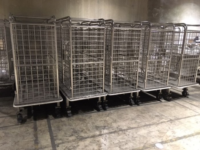 (20) Pedigo AGV Carts for sale