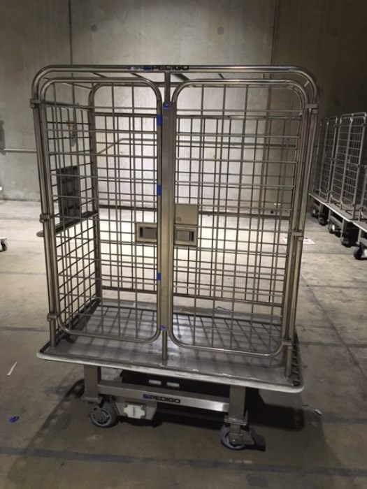 (20) Pedigo AGV Carts for sale