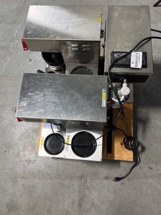(3) Coffee Makers for sale