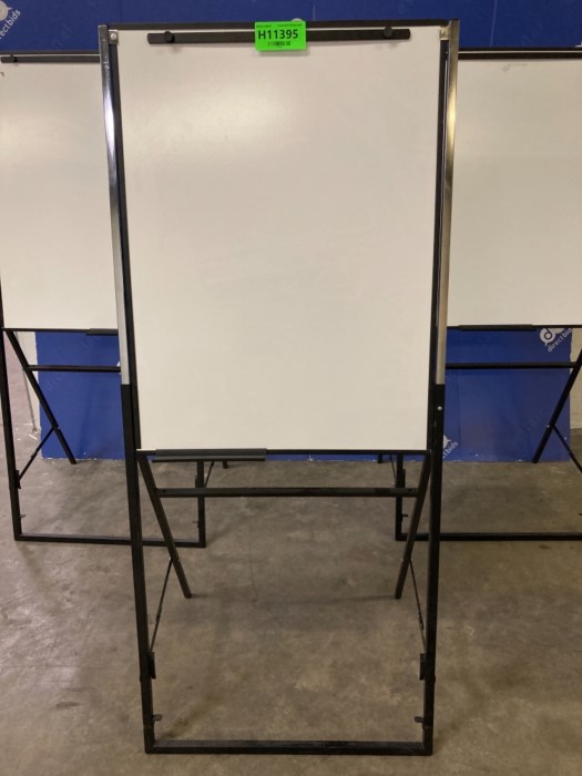 (3) Dry Erase boards with Stands for sale