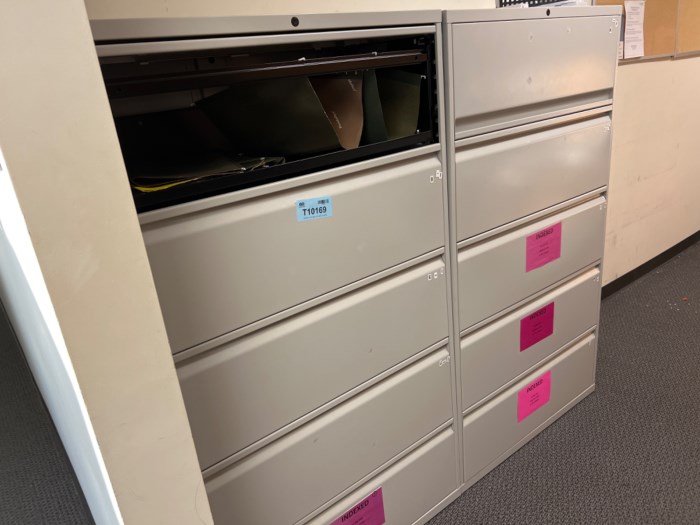 (3) lateral filing for sale