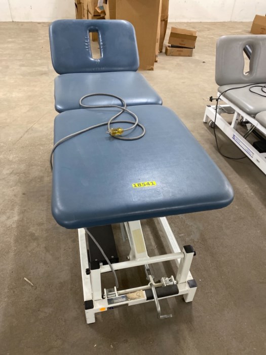 3 section Physical Therapy Hi Lo Treatment Table by Med ortho for sale