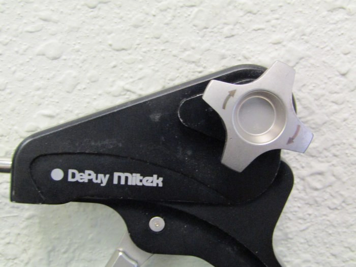 3 Sklar Stainless Steel Bone Drill Offset Handle w/ Jacobs Chuck & 1