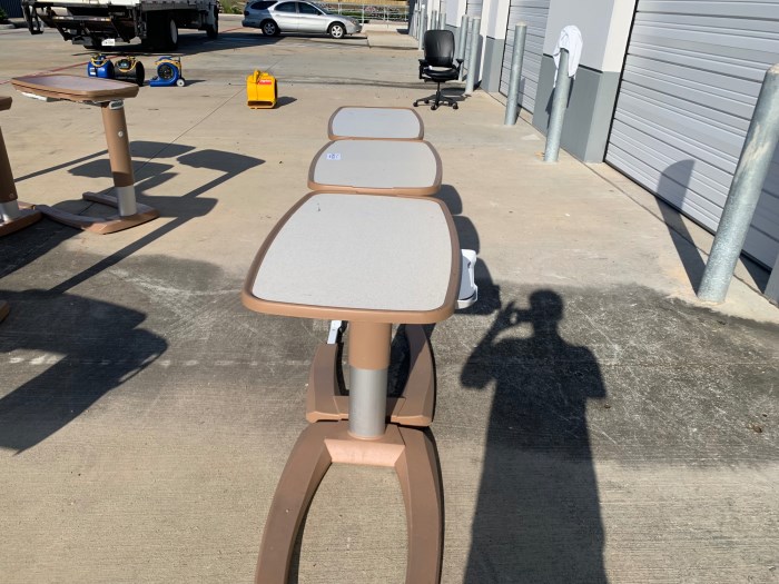 (3) STRYKER OVERBED TABLE for sale