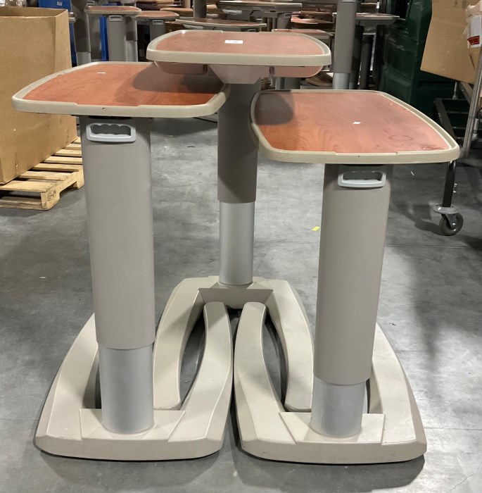 (3) STRYKERS OVERBED TABLES for sale