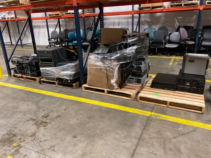 (4) Pallets of Assorted Server Power Supplies for sale