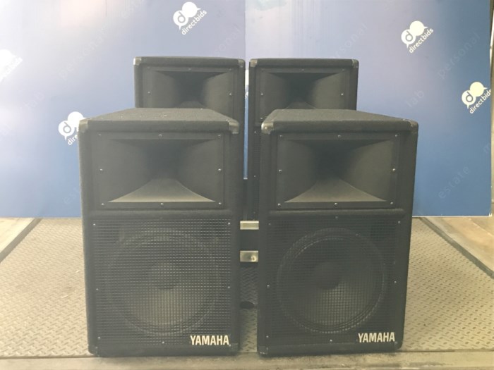 (4) Yamaha Speaker Systems for sale