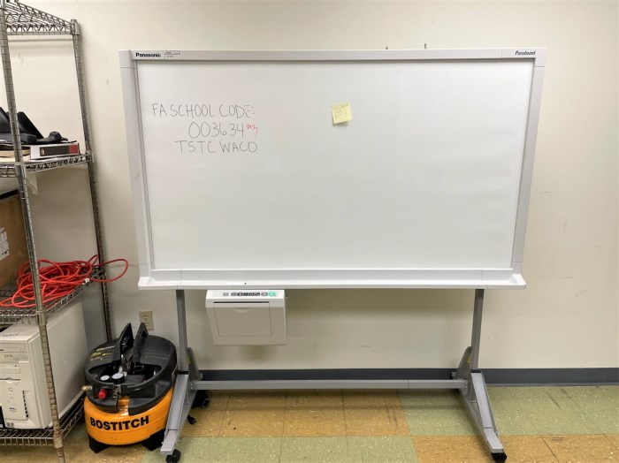 (5) Assorted Whiteboards for sale