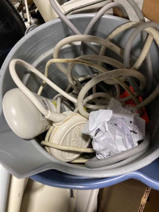 (5) Boxes of Assorted Medical Bed Parts for sale