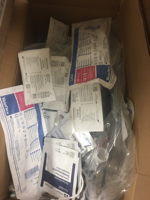 6 boxes of expired medical supplies for sale