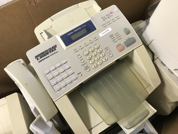 (6) Brother fax machines for sale