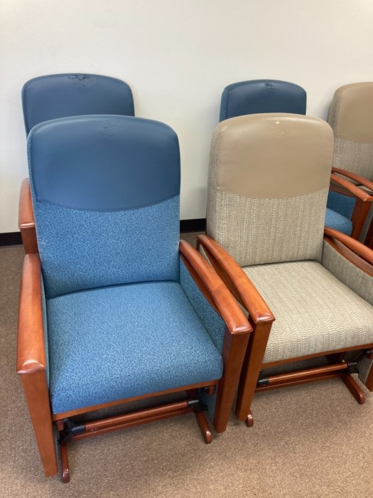 (7) Assorted Hospital Chairs for sale