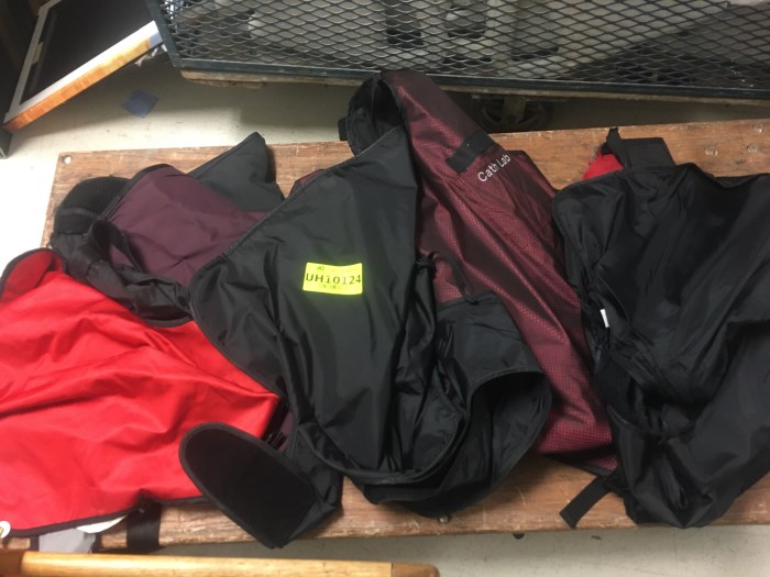 (7) Lead Aprons for sale