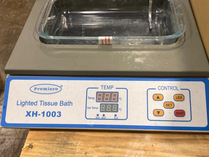 (9) Assorted Water Baths for sale