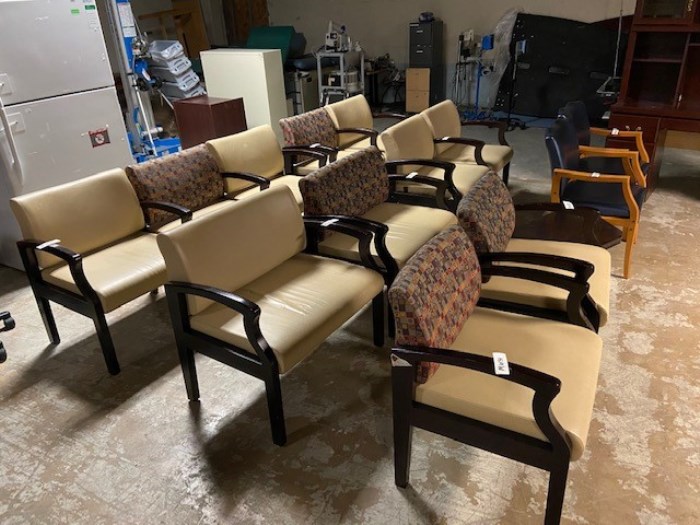 (9) Pieces of Waiting Room Furniture for sale