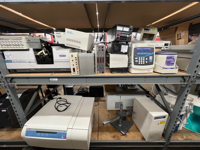 Aisle of Laboratory Equipment for sale