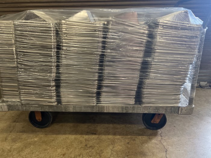 Allentown Inc. Wire Bar Top Feeders (Lot of Approximately 1,080 Pieces) for sale