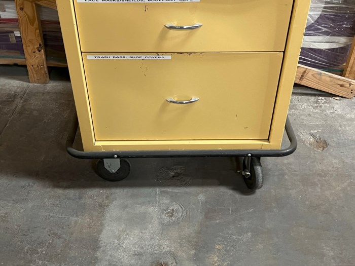 American Hospital Supply Medical Supplies Cart for sale