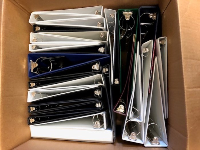 Approx. (100) 3Ring Binders for sale