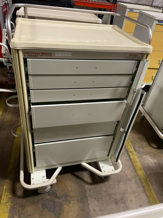 Armstrong Medical Crash Cart *Lot of 3* for sale