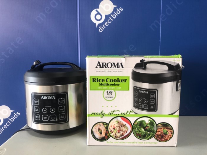 Aroma Rice Cooker Multicooker 420 Cups for sale