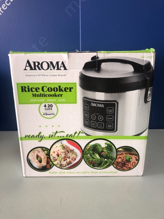Aroma Rice Cooker Multicooker 420 Cups for sale