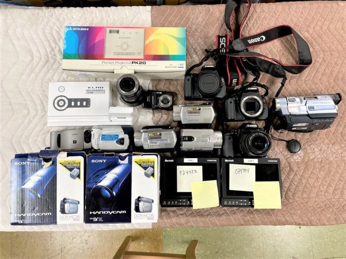 Assorted Lot of Photography & Video Equipment for sale