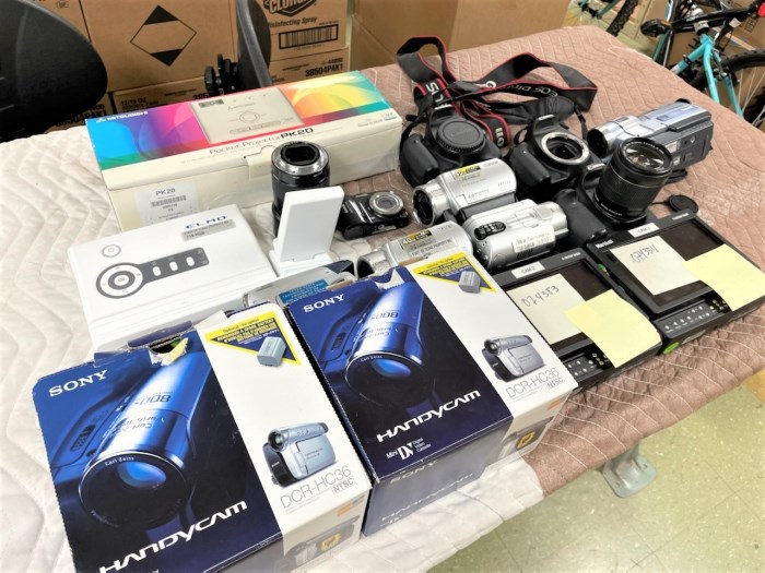 Assorted Lot of Photography & Video Equipment for sale