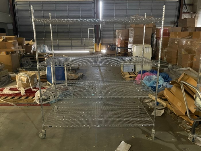 Assorted Metro Shelves (Lot of 5) for sale