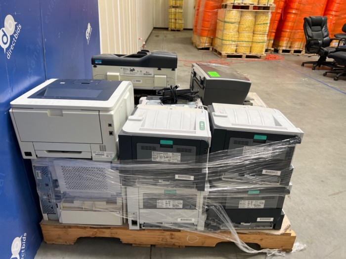 Assorted Pallet of Printers for sale